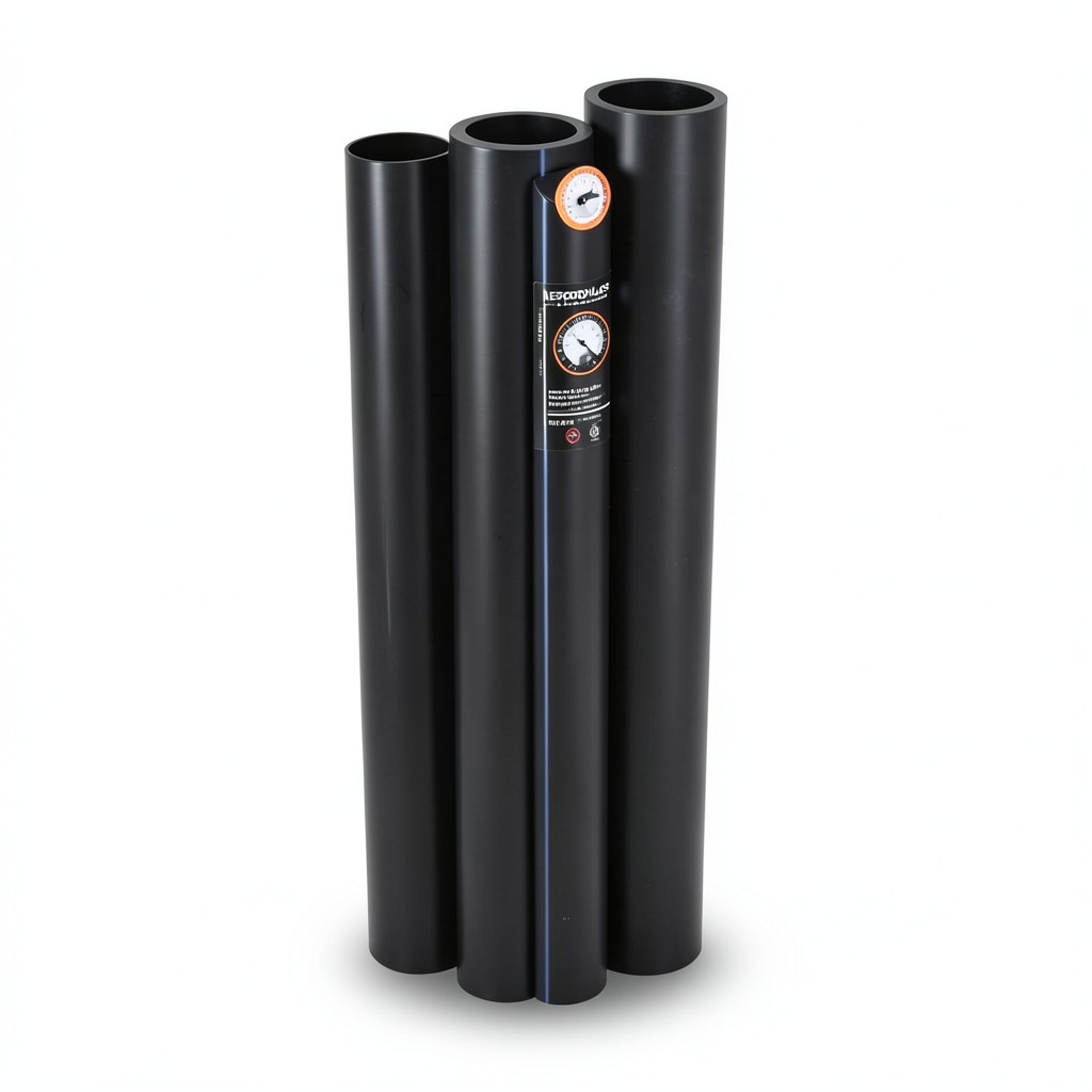 Neproplast HDPE Pipes PE 100 Pressure 6 Bar Outside Diameter 225 mm Thickness 8.20 mm Black | NEPROPLAST
