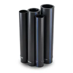 HDPE Pipes PE 100 Pressure 6 Bar Outside Diameter 250 mm Thickness 9.1 mm Black | NEPROPLAST