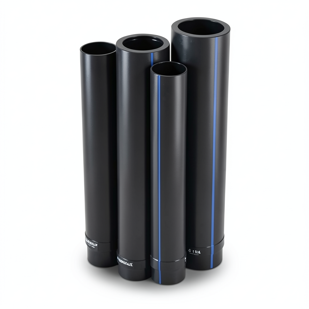 HDPE Pipes PE 100 Pressure 6 Bar Outside Diameter 250 mm Thickness 9.1 mm Black | NEPROPLAST
