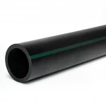 أنابيب HDPE ضغط  4 بار [PE 80] قطر خارجي 200 مم  SDR 33  لون اسود | شركة المنى
