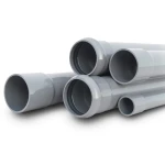 UPVC Pipes Nominal Pressure 6 Bar Outside Diameter 63 mm Thickness 1.9 mm Weight 0.562 kg/m Gray