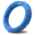 HDPE Pipes PE 80 Pressure 12.5 Bar Diameter 63 mm Thickness 5.8 mm Blue | NEPROPLAST