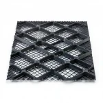 Hot Rolled (Black) Steel Expanded Metal Mesh  Bahri Thickness 3.8 mm Width 2.44  meter Length 4 M | Bait Al Tatawor Company