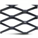 Hot Rolled (Black) Steel Expanded Metal Mesh  Bahri Thickness 4.8 mm Width 2.44  M Length 4 meter | Bait Al Tatawor Company