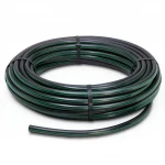 لفة أنابيب بلاستيك HDPE ضغط  10 بار [PE 80] قطر خارجي 32 مم  SDR 13.6  لون اسود مع خط اخضر | مصنع المنى