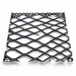 Hot Rolled (Black) Steel Expanded Metal Mesh  Bahri Thickness 1.7 mm Width 2.44  meter Length 7 meter | Bait Al Tatawor Company