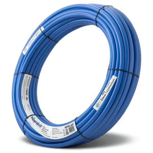 أنابيب HDPE نيبروبلاست PE 80 ضغط 12.5 بار قطر خارجي 125 مم سمك 11.4 مم لون أزرق | نيبروبلاست