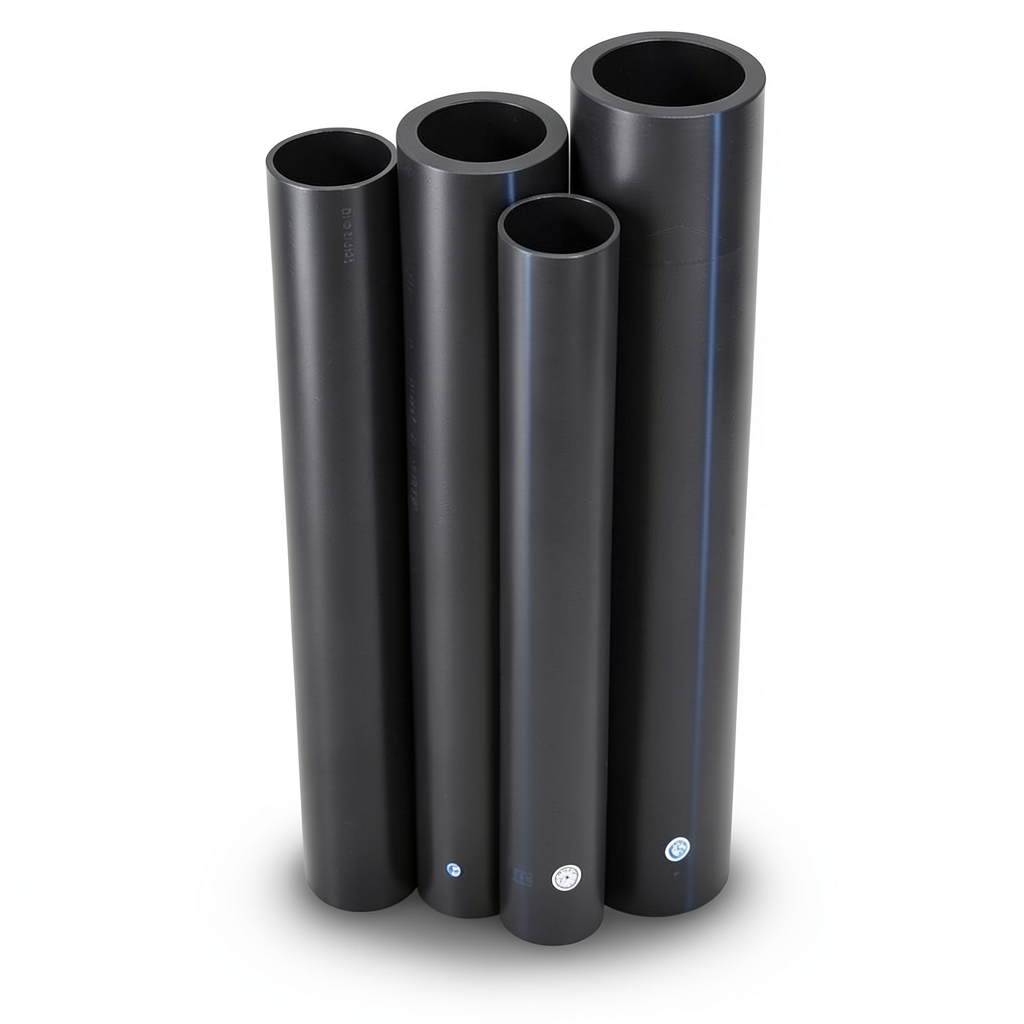 مواسير HDPE PE 100 ضغط 6 بار قطر خارجي 280 مم سمك 10.2 مم لون اسود | نيبروبلاست