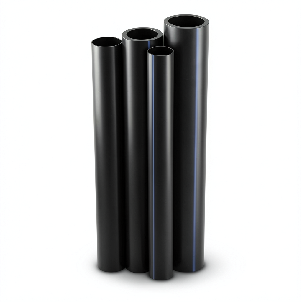 مواسير HDPE نيبروبلاست PE 100 ضغط 6 بار قطر خارجي 315 مم سمك 11.5 مم لون اسود | نيبروبلاست