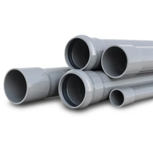 UPVC Pipes Nominal Pressure 6 Bar Outside Diameter 63 mm Thickness 1.9 mm Weight 0.562 kg/m Gray