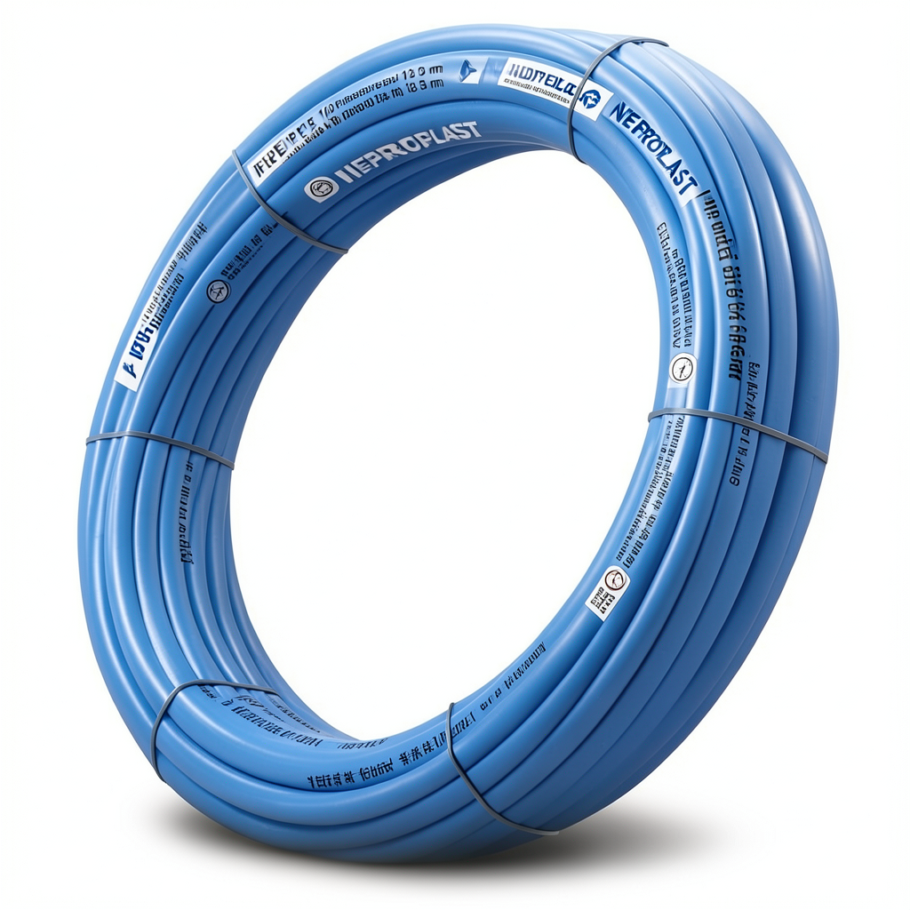 HDPE Pipes PE 100 Pressure 12.5 Bar Outside Diameter 75 mm Thickness 5.6 mm Blue | NEPROPLAST
