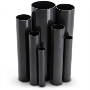 UPVC Pipes 8 Inch Thickness 8.18 mm Black Colour