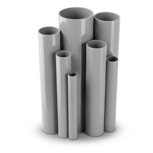مواسير UPVC مقاس 2 إنش سمك 1.52 مم لون رمادي