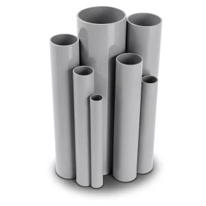 مواسير UPVC قطر خارجي 88.90 مم سمك 1.93 مم لون رمادي