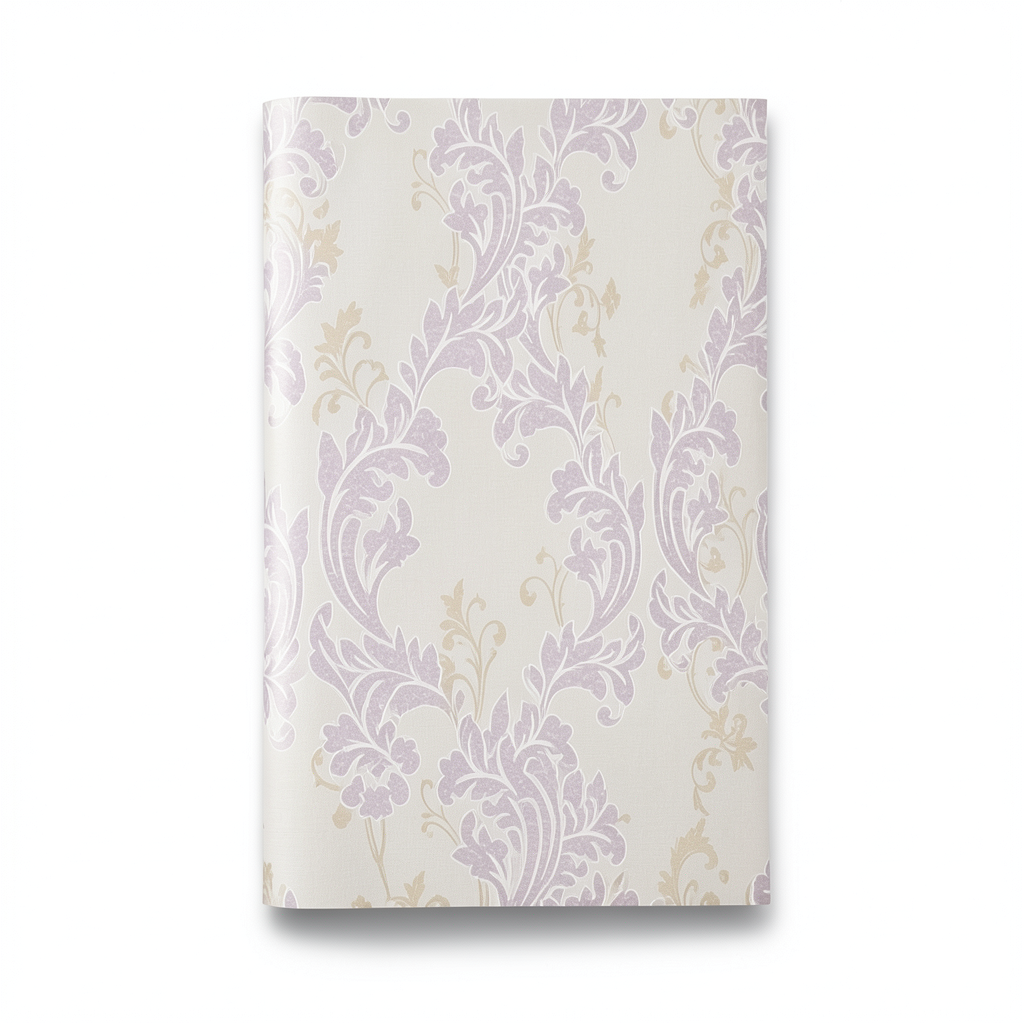 Italian Wallpaper Classic Design 10m x 0.73m, Pale Beige, Model 7026