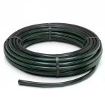 لفة أنابيب HDPE ضغط  6 بار [PE 80] قطر خارجي 125 مم  SDR 22  لون اسود مع خط اخضر | مصنع المنى