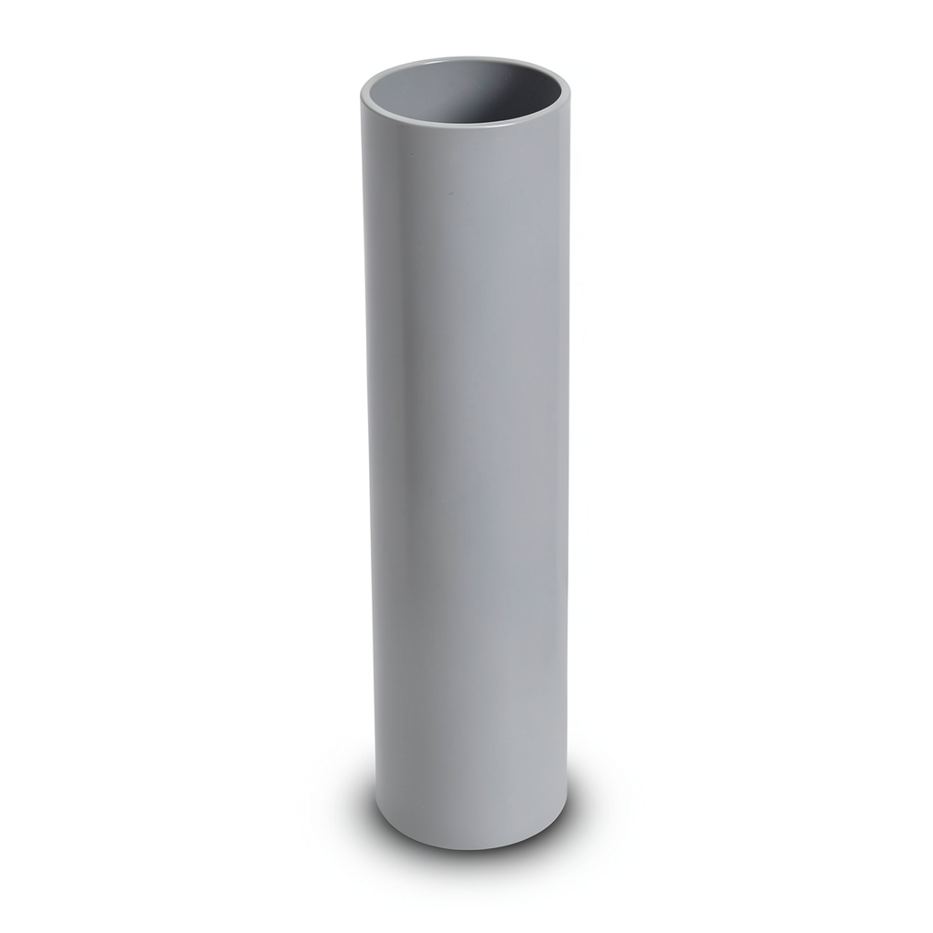 مواسير UPVC مقاس 3 إنش سمك 2.34 مم لون رمادي