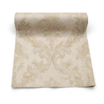 Italian Wallpaper Classic Design 10m x 0.73m, Dark Beige