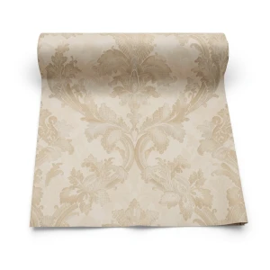 Italian Wallpaper Classic Design 10m x 0.73m, Dark Beige