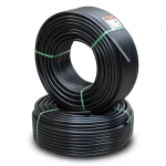 HDPE Pipes PE 80 Pressure 12.5 Bar Outside Diameter 50 mm Thickness 4.6 mm Black | NEPROPLAST