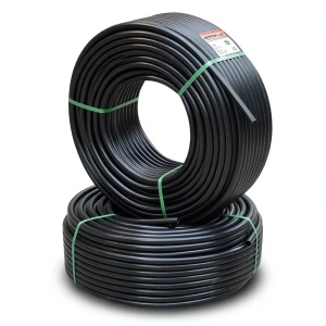أنابيب HDPE PE 80 ضغط 12.5 بار قطر خارجي 50 مم سمك 4.6 مم لون أسود | نيبروبلاست