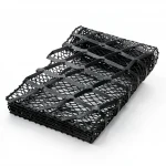 Hot Rolled (Black) Steel Expanded Metal Mesh  Bahri Thickness 3.8 mm Width 2.44  meter Length 7 meter | Bait Al Tatawor Company