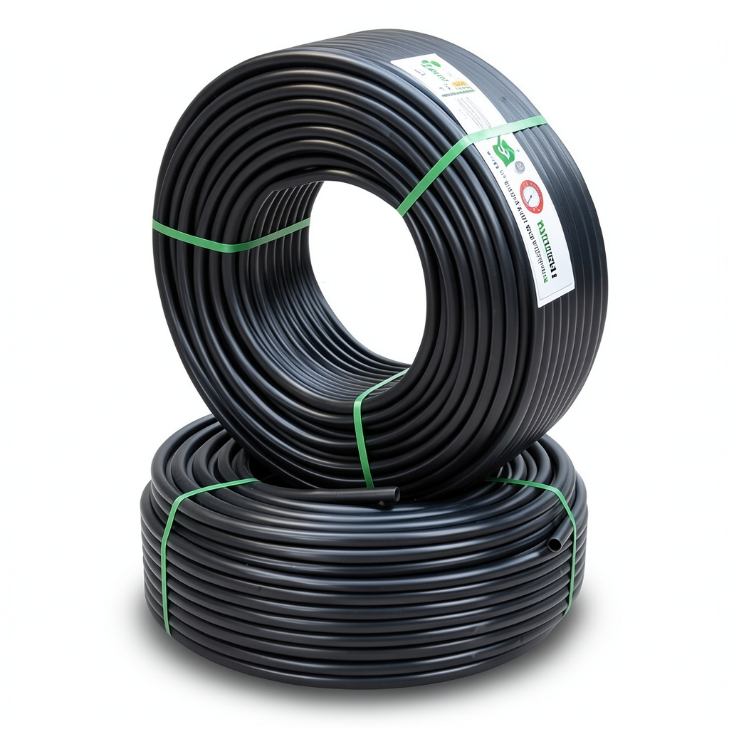 أنابيب HDPE PE 80 ضغط 12.5 بار قطر خارجي 75 مم سمك 6.8 مم لون أسود | نيبروبلاست