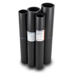 HDPE Pipes PE 100 Pressure 6 Bar Outside Diameter 160 mm Thickness 5.8 mm Black | NEPROPLAST
