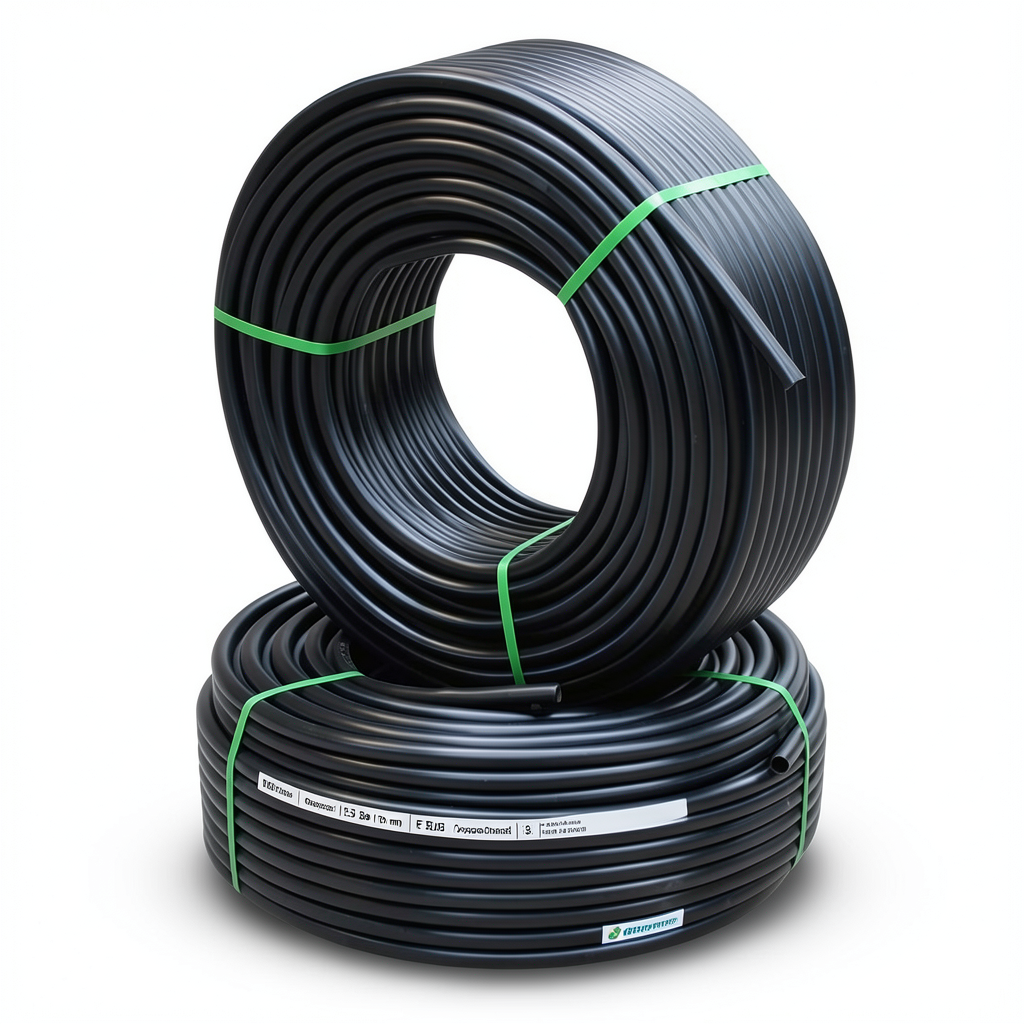 HDPE Pipes PE 80 Pressure 12.5 Bar Outside Diameter 90 mm Thickness 8.2 mm Black | NEPROPLAST