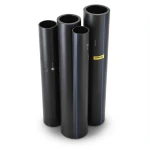 Neproplast HDPE Pipes PE 100 Pressure 6 Bar Outside Diameter 180 mm Thickness 6.6 mm Black | NEPROPLAST