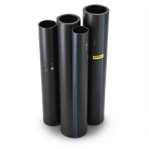 مواسير HDPE نيبروبلاست PE 100 ضغط 6 بار قطر خارجي 180 مم سمك 6.6 مم لون اسود | نيبروبلاست