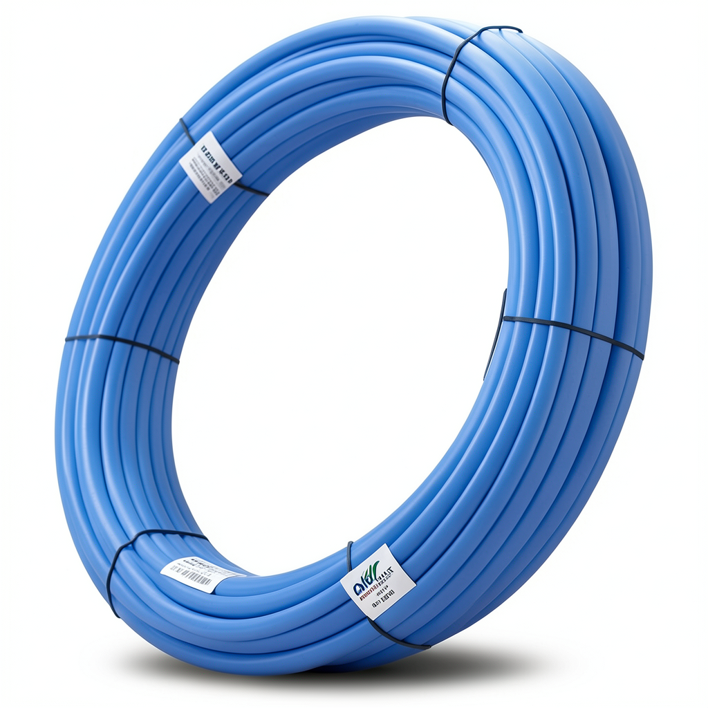 HDPE Pipes PE 80 Pressure 12.5 Bar Outside Diameter 40 mm Thickness 3.7 mm Blue | NEPROPLAST