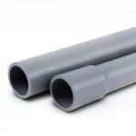 مواسير UPVC لانظمة الصرف الصحي الوطني ضغط 2 بار  قطر خارجي 450 مم سمك 3.6 مم لون رمادي