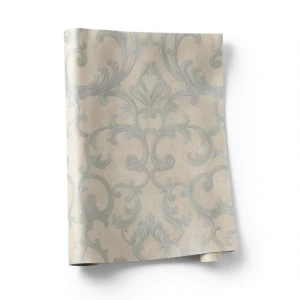 Italian Wallpaper Classic Design 10mx0.70m Bige Color, Model 14047