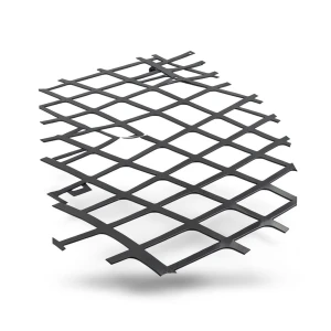 Hot Rolled Black Steel Expanded Metal Mesh Thickness 1.8 mm Width 2.44 m Length 6 m