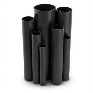 UPVC Pipes 8 Inch Thickness 8.18 mm Black Colour