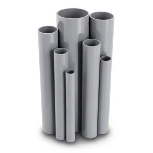 UPVC Pipes 2 Inch Thickness 1.52 mm Gray Color
