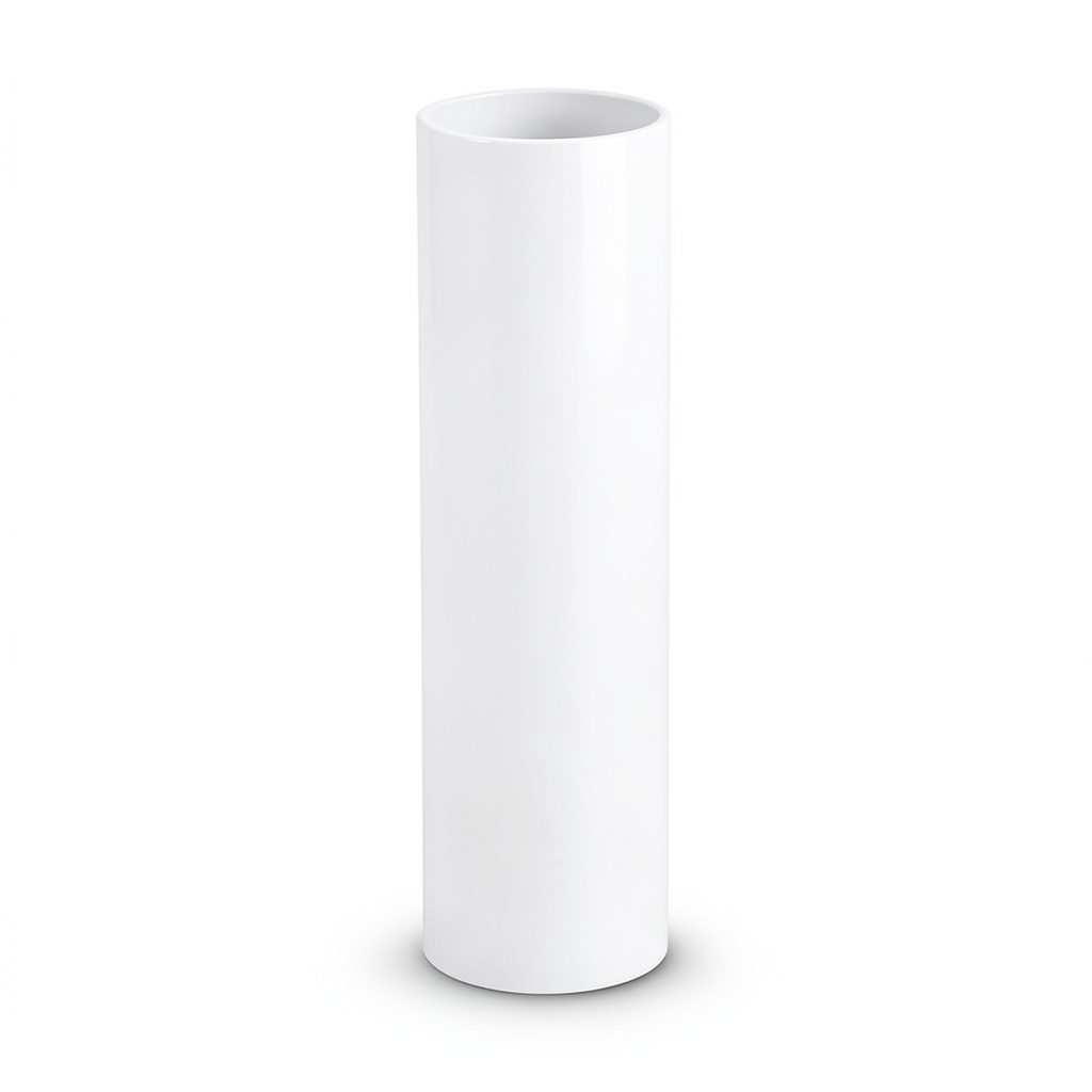مواسير UPVC ضغط 9 بار قطر خارجي 60.2 مم سمك 2.5 مم لون أبيض