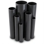 مواسير UPVC 2 إنش ضغط 9 بار قطر خارجي 60.5 مم سمك 3.0 مم لون اسود