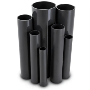 UPVC Pipes 2 Inch Nominal Pressure 9 Bar Outside Diameter 60.5 mm Thickness 3.0 mm Black