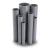 مواسير UPVC مقاس 3 إنش سمك 2.34 مم لون رمادي - Image 1