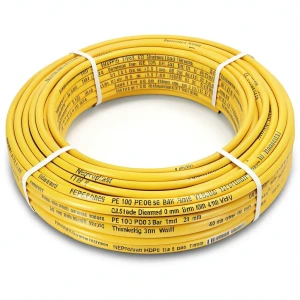 Neproplast HDPE Pipes PE 100 Pressure 12.5 Bar Outside Diameter 40 mm Thickness 3 mm Yellow | NEPROPLAST