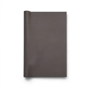 German Plain Wallpaper 10m x 0.53m Dark Brown, Model 514155