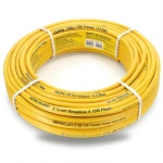 HDPE Pipes PE 100 Pressure 12.5 Bar 110 mm Diameter 8.1 mm Thickness Yellow | NEPROPLAST