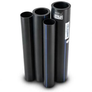 مواسير HDPE PE 100 ضغط 6 بار قطر خارجي 400 مم سمك 14.5 مم لون اسود | نيبروبلاست