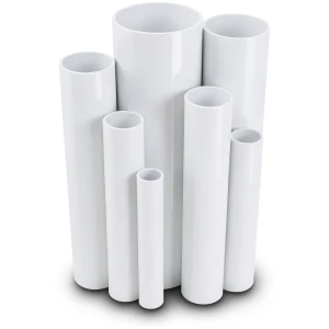 مواسير UPVC ضغط اسمي 12 بار قطر خارجي 60.5 مم سمك 3.7 مم لون أبيض
