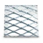 Galvanised Steel Expanded Metal Mesh  Bahri Thickness 2 mm Width 1.22 meter Length 1 meter | Bait Al Tatawor Company