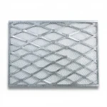 Galvanised Steel Expanded Metal Mesh  Bahri Thickness 1.2 mm Width 1.22 meter Length 1 M | Bait Al Tatawor Company