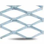 Galvanised Steel Expanded Metal Mesh  Bahri Thickness 1.7 mm Width 1.22 meter Length 1 meter | Bait Al Tatawor Company