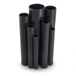 مواسير UPVC ضغط 15 بار قطر خارجي 60.2 مم سمك 3.9 مم لون اسود